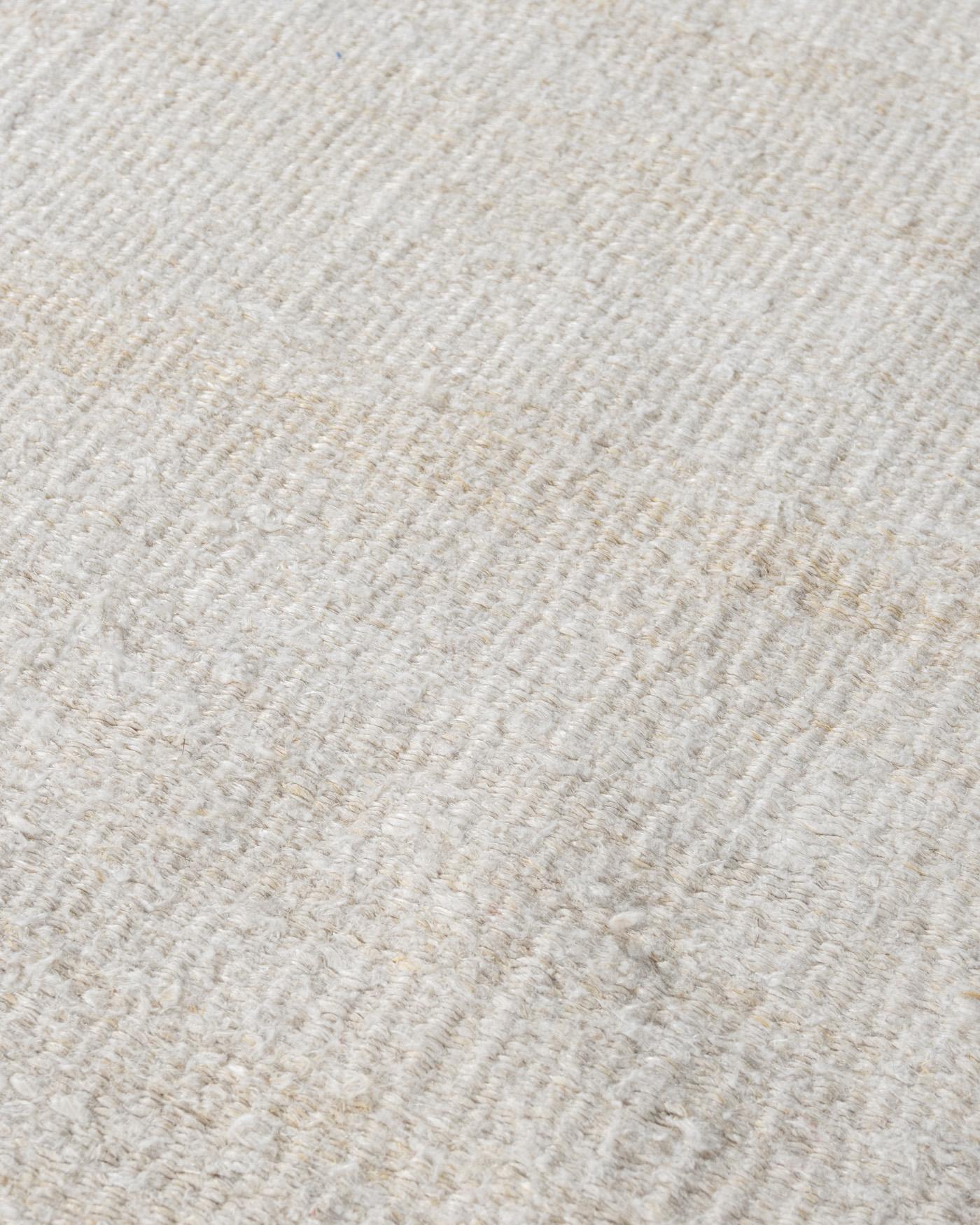 Großer weißer türkischer Vintage-Kilim-Flachgewebe-Teppich Läufer 14' x 26' (20. Jahrhundert) im Angebot