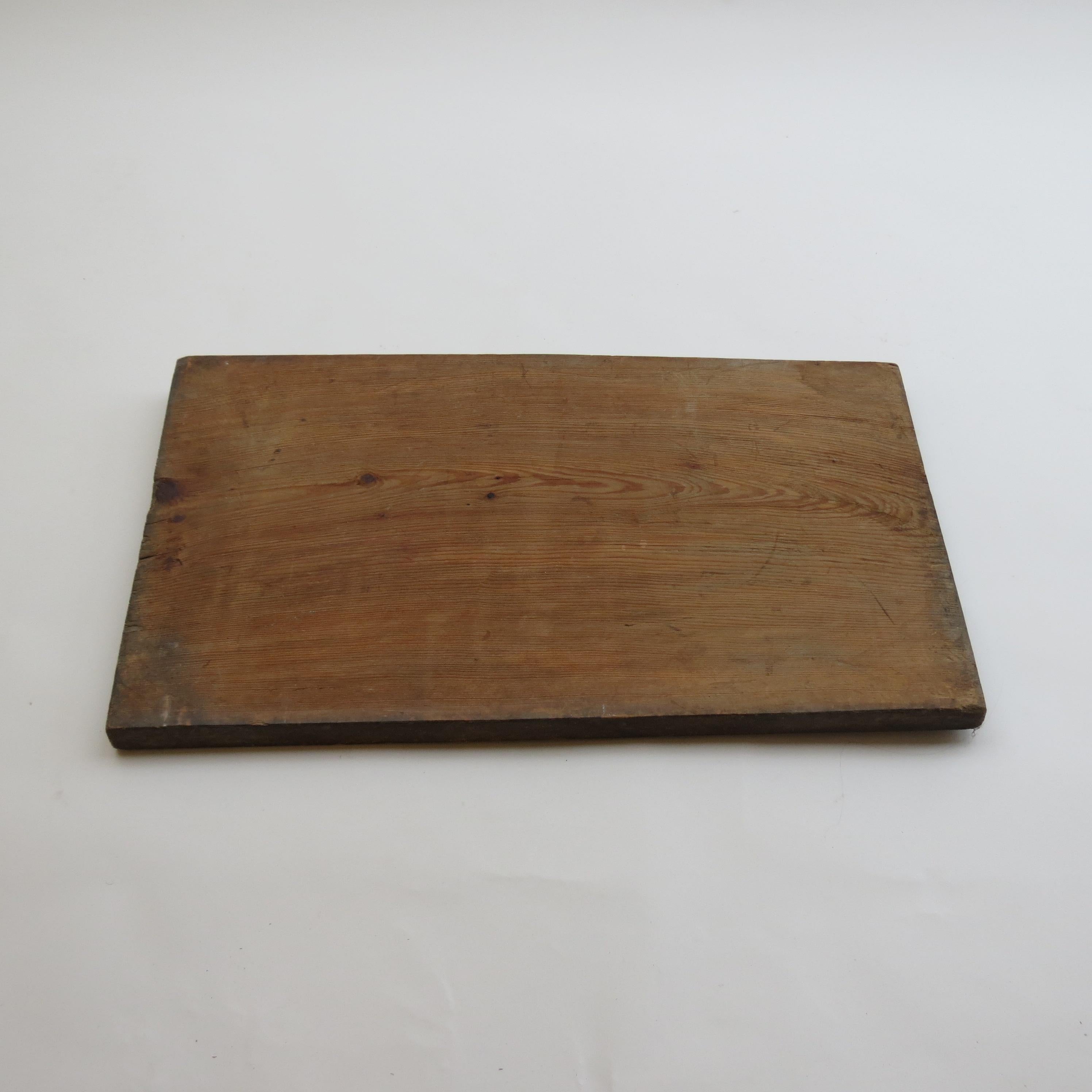  Large Vintage Wooden Chopping Noodle Board Japanese Origin 5