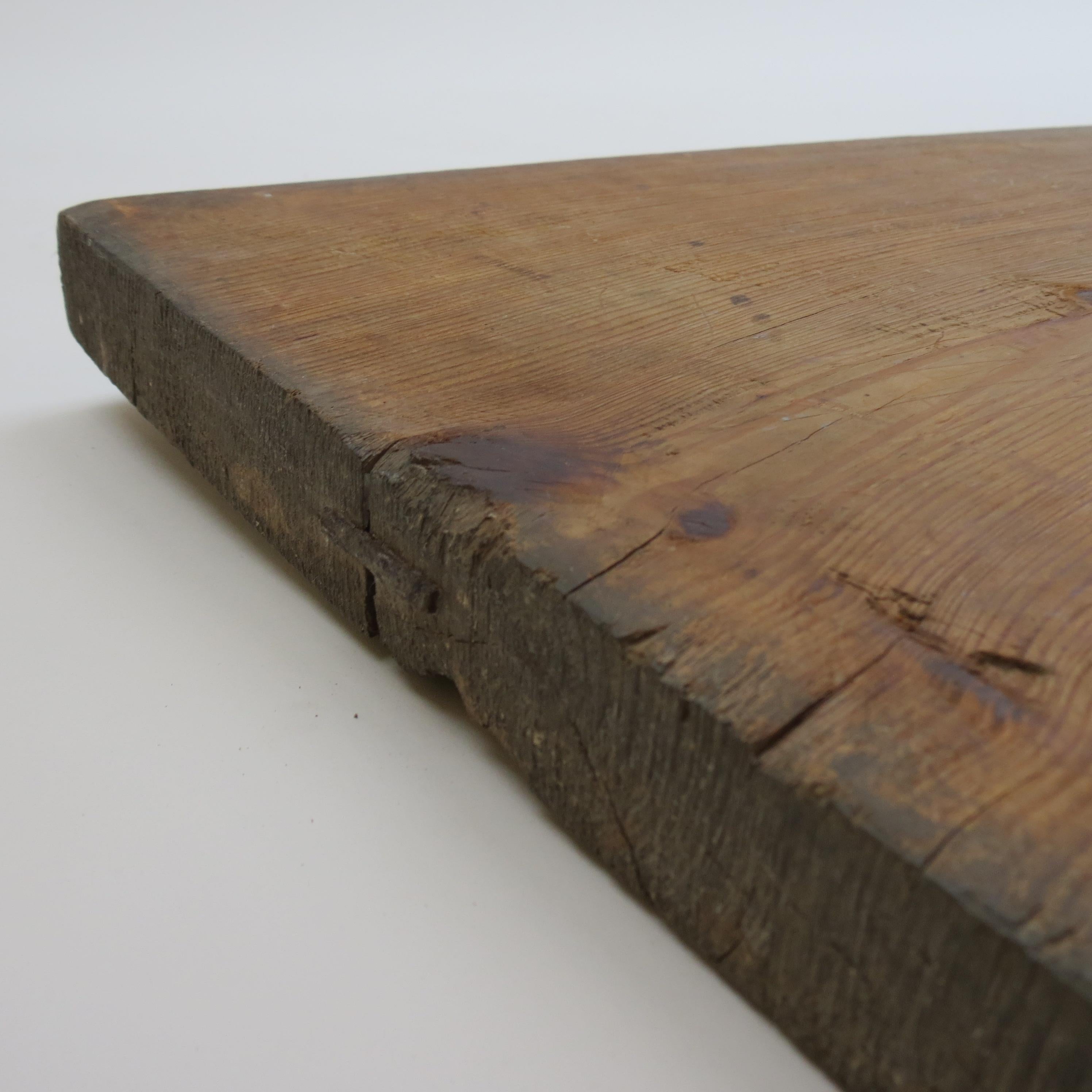 Rustic  Large Vintage Wooden Chopping Noodle Board Japanese Origin