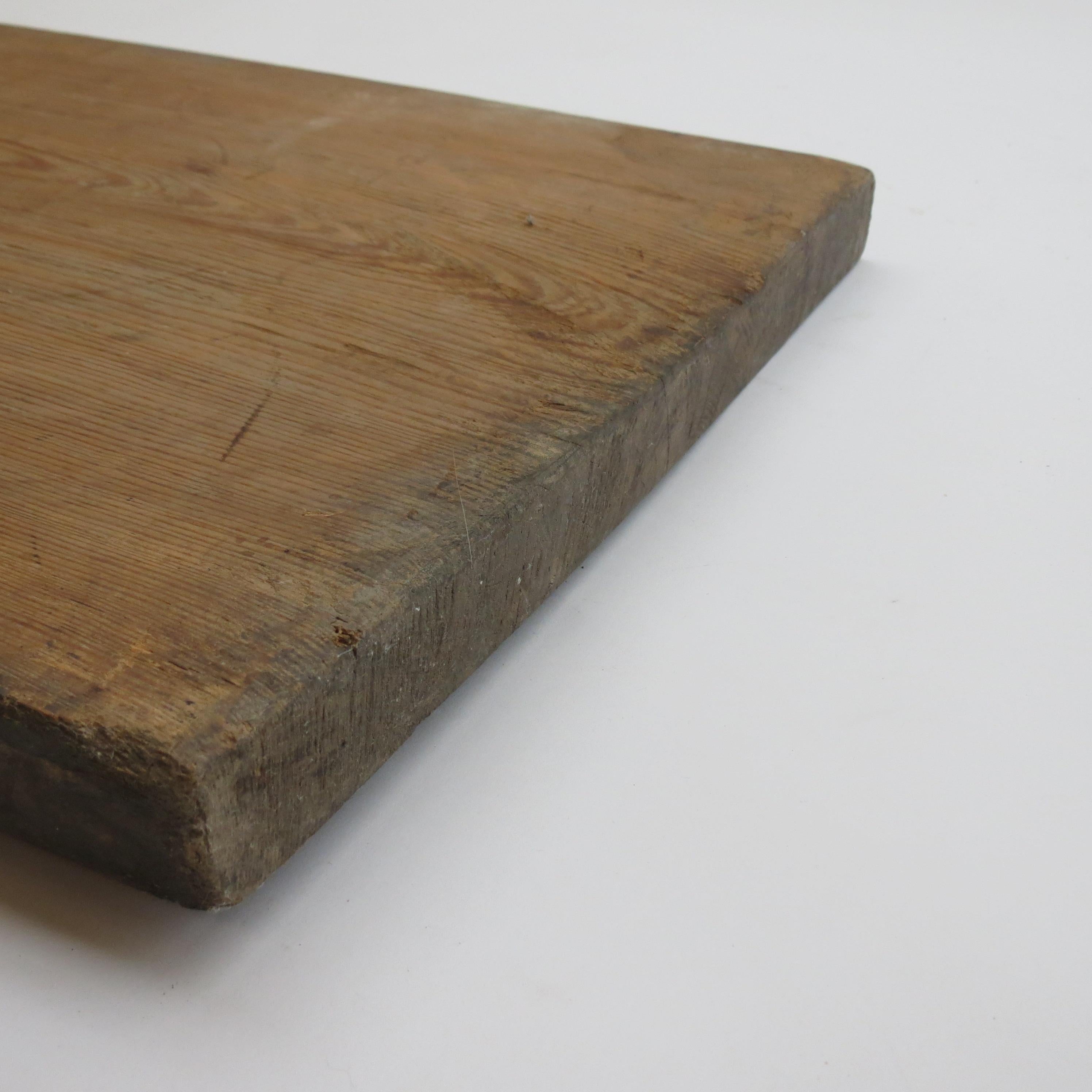 Hand-Crafted  Large Vintage Wooden Chopping Noodle Board Japanese Origin