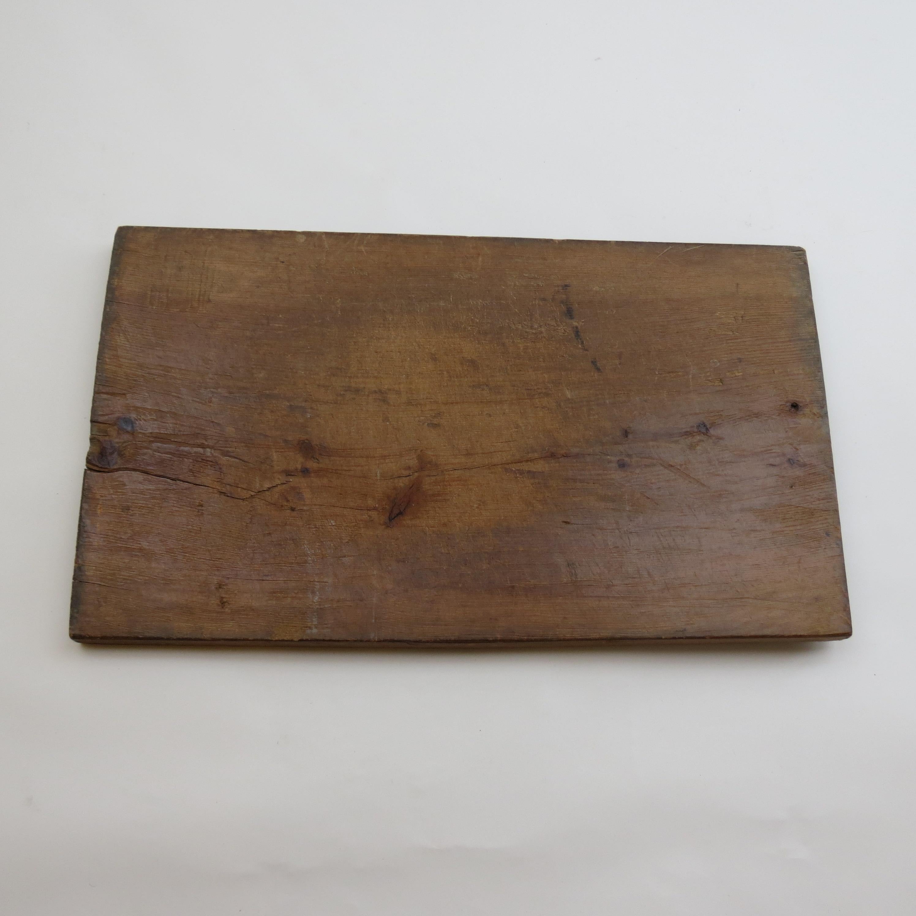  Large Vintage Wooden Chopping Noodle Board Japanese Origin In Good Condition In Stow on the Wold, GB