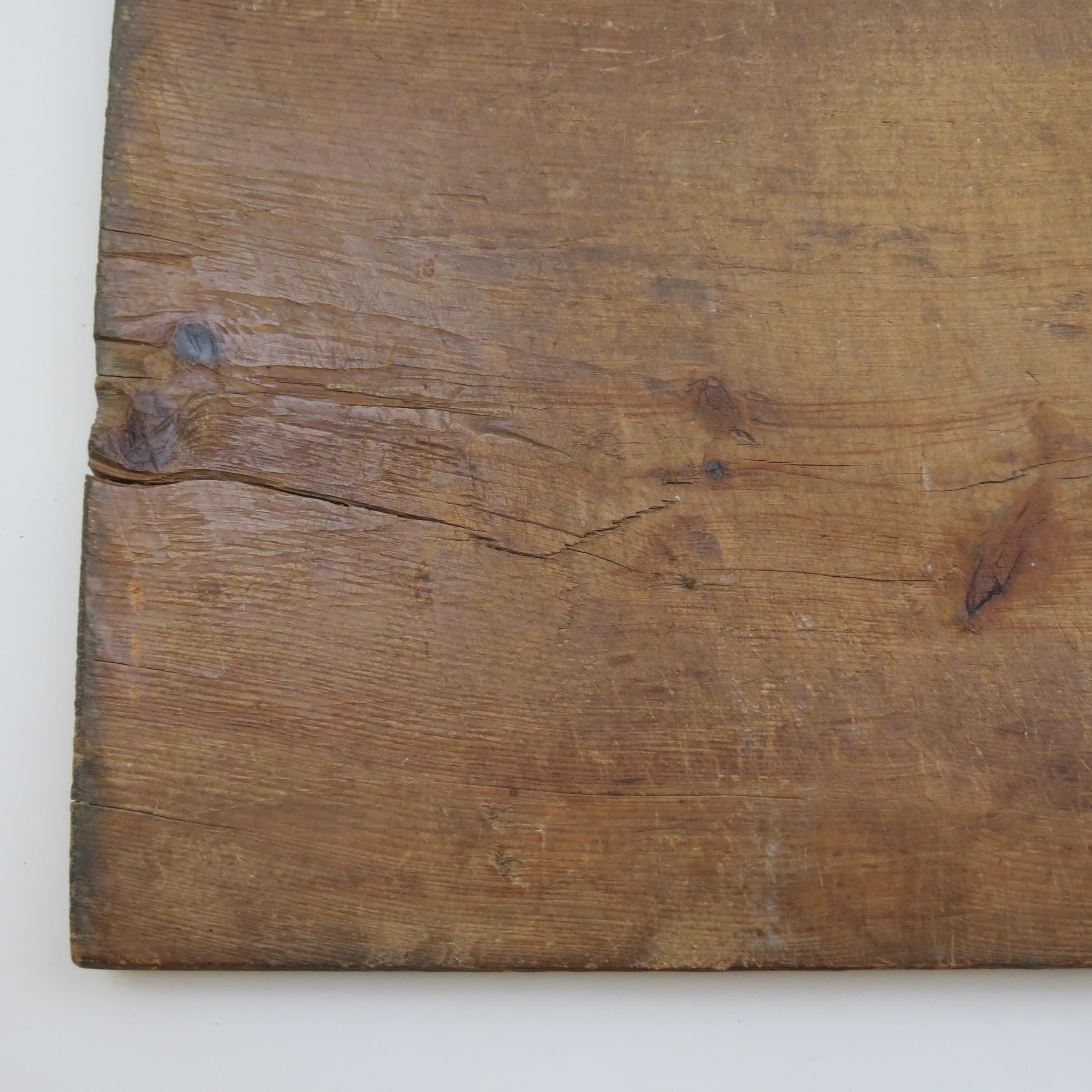 Large Vintage Wooden Chopping Noodle Board Japanese Origin In Good Condition In Stow on the Wold, GB