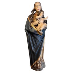 Gran Virgen con el Niño, Tirol, siglo XVI