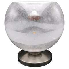 Used Large Vistosi Glass Table Lamp