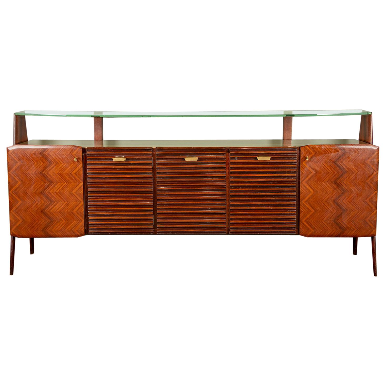 Large Vittorio Dassi Style Italian Sideboard