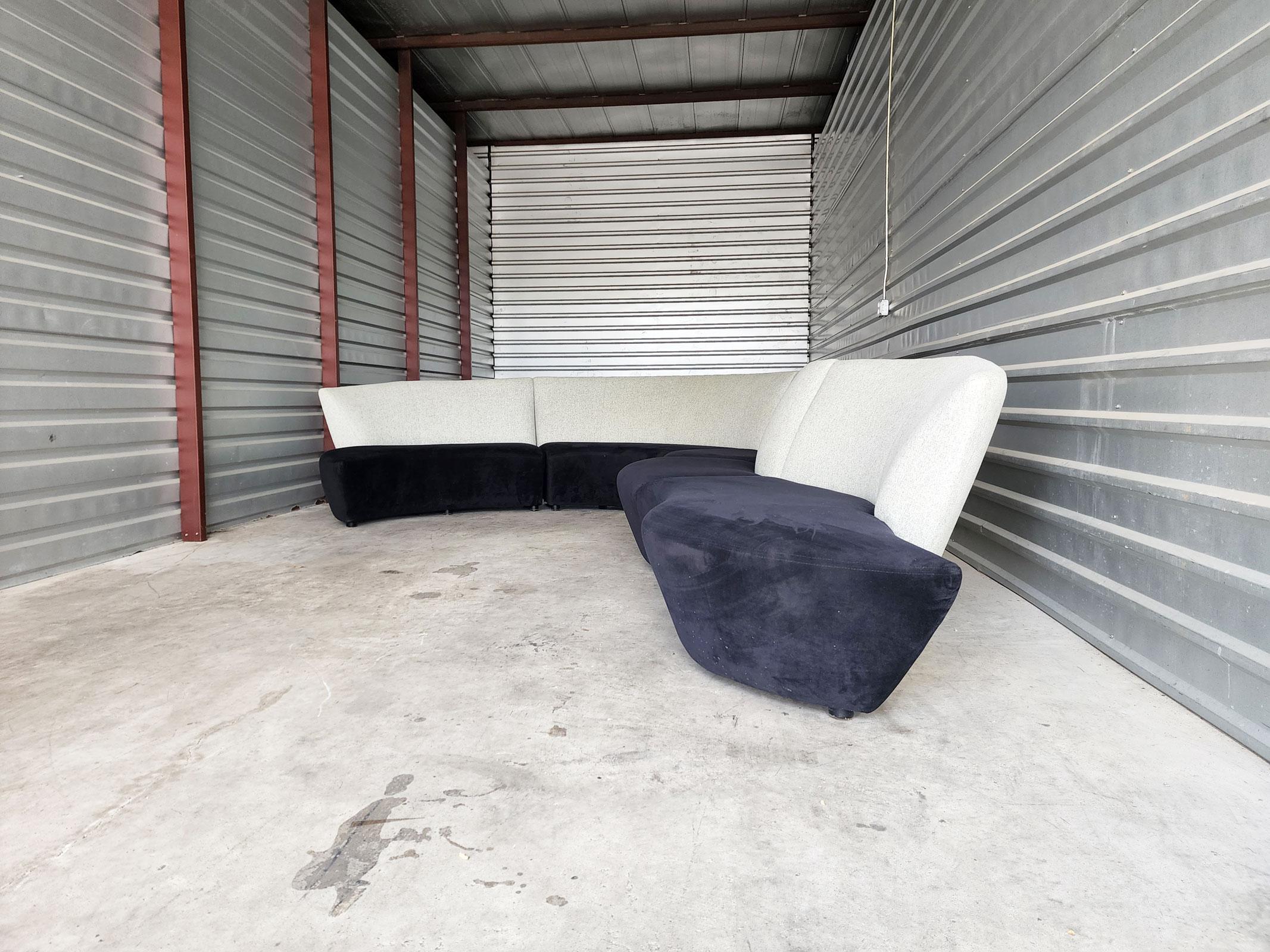 Mid-Century Modern Grand canapé Bilboa de Vladimir Kagan en cinq sections en vente