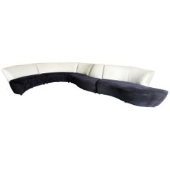 Large Vladimir Kagan Bilboa Sofa in Five Sections