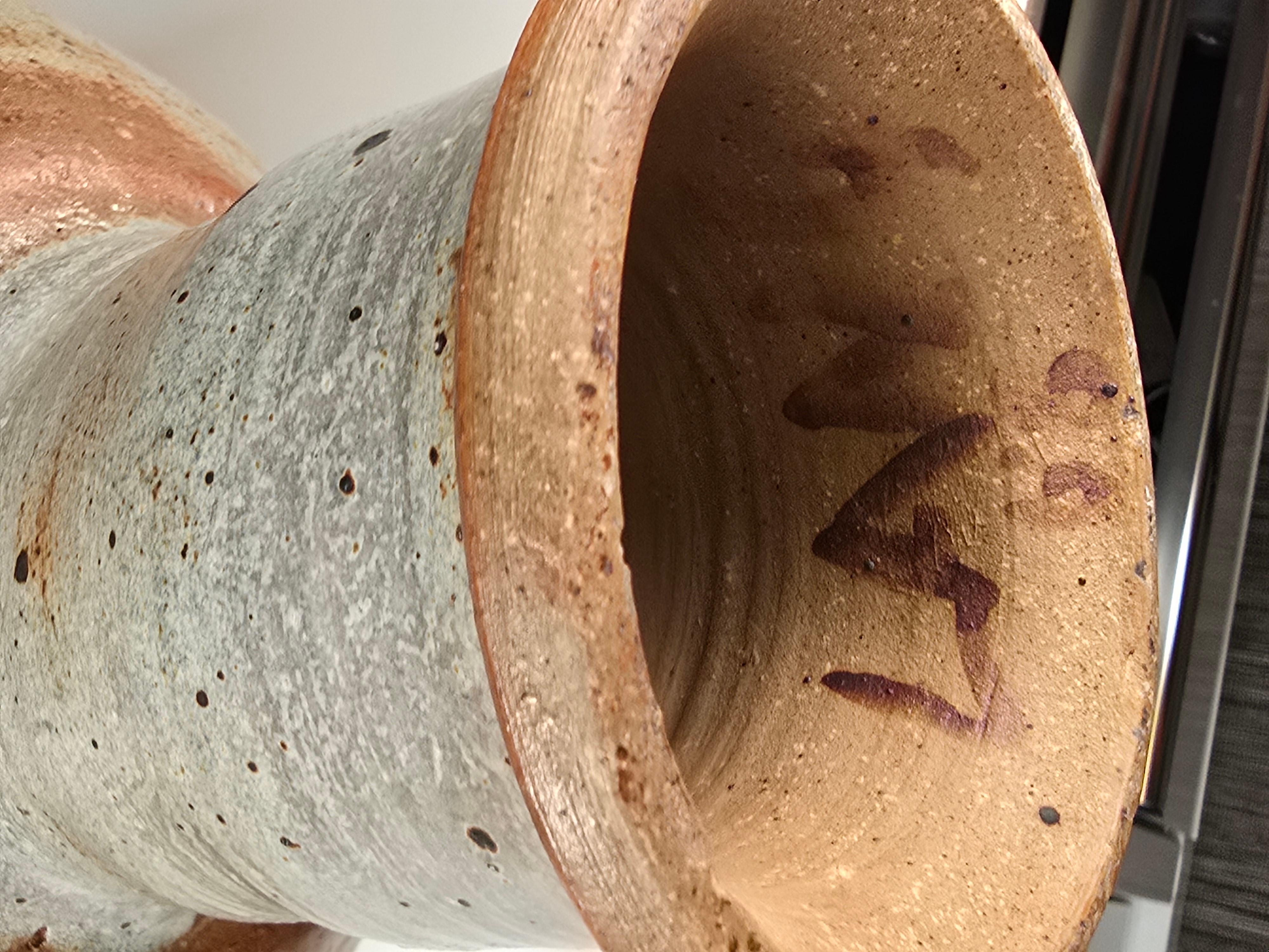 Vaso grande Studio Pottery in stile Voulkos in vendita 4