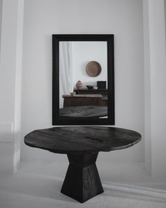 Large Wabi Sabi Circular Dinning Table Constructed From 19th Century Timber