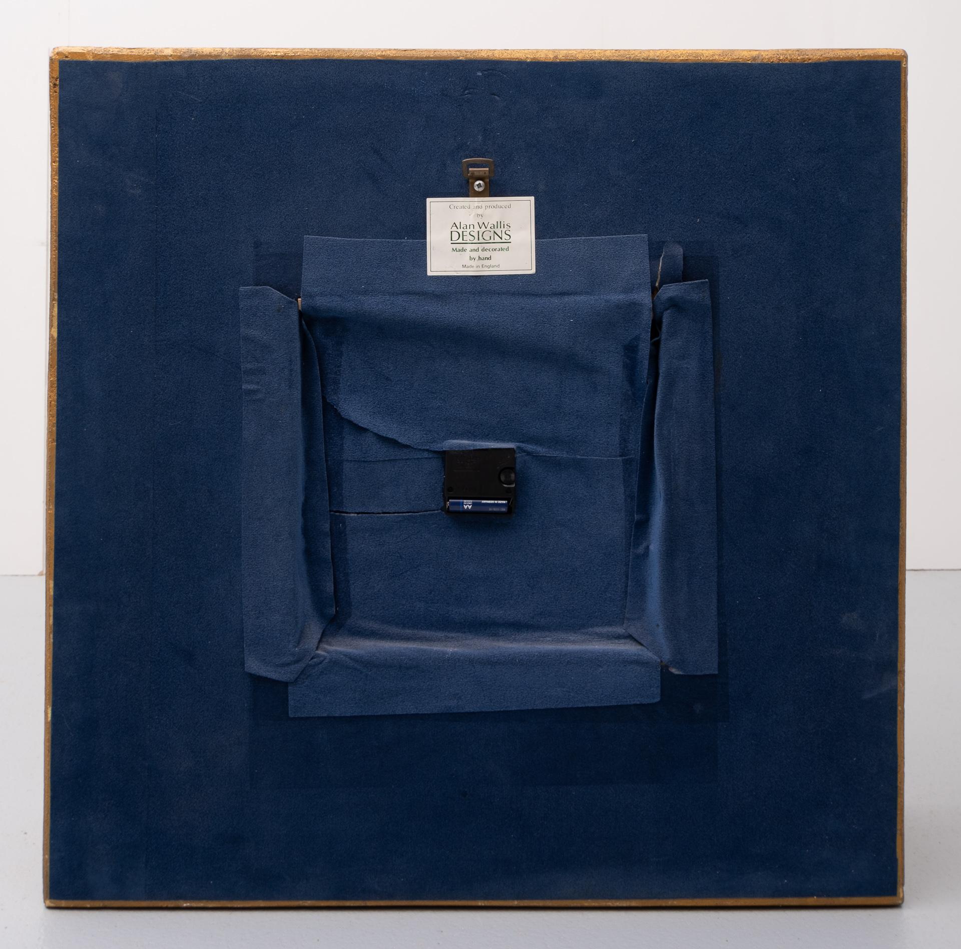 Late 20th Century Large Wall Clock Alan Wallis, England, 1990s