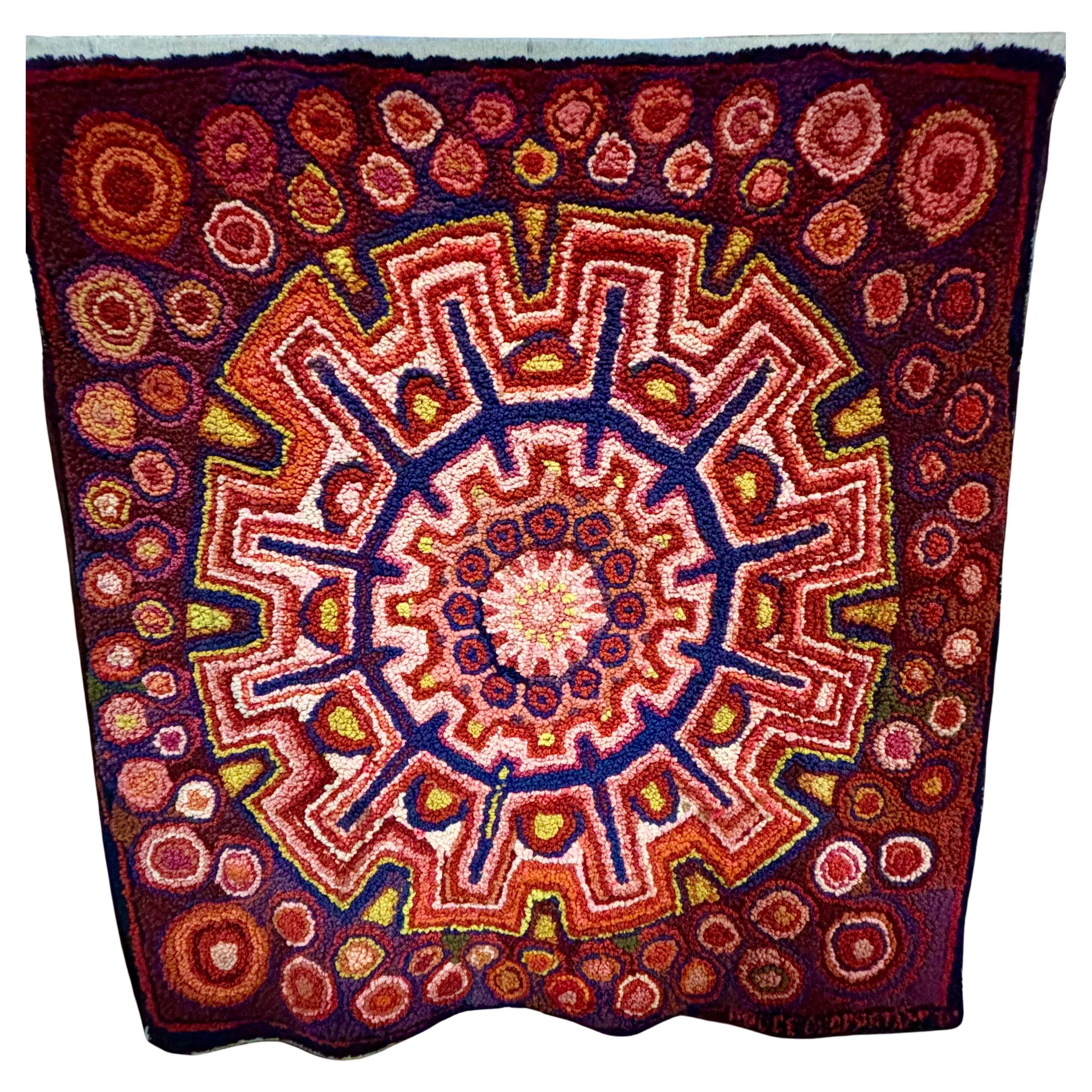 Large Wall Hanging Tapestry by Bruce Duderstadt, Circa 1970s For Sale