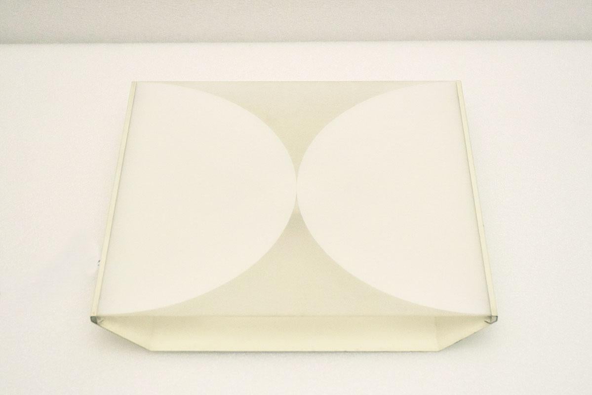 Métal Grande applique murale de Gianni Celada pour Fontana Arte, années 1970 en vente