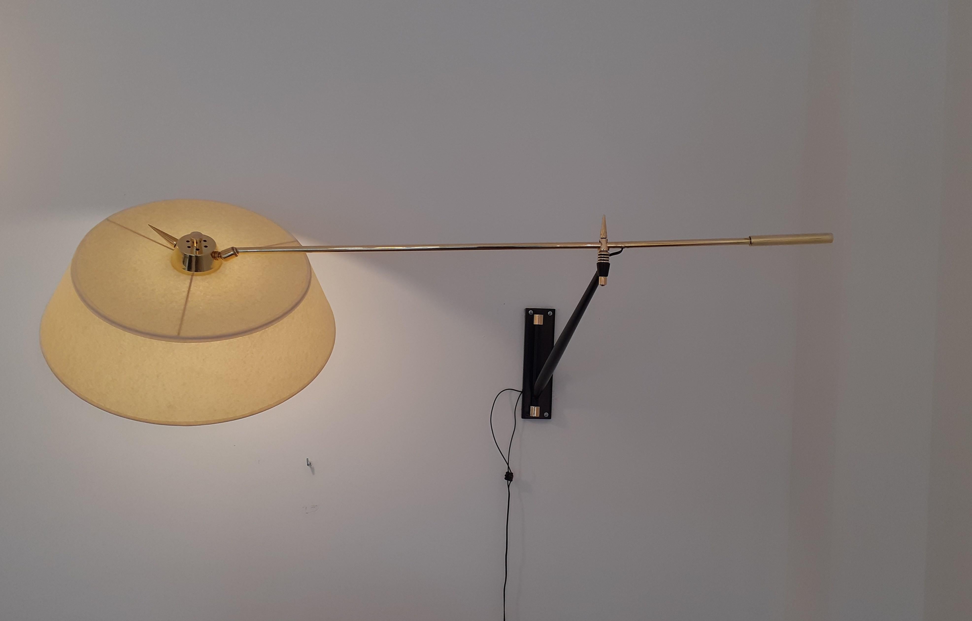 Large Wall Lamp from Maison Lunel 1950 13