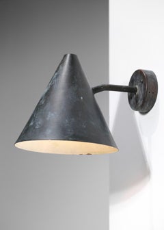 Large Wall Lamp Hans Agne Jakobsson Tratten Patina Years 60, F590