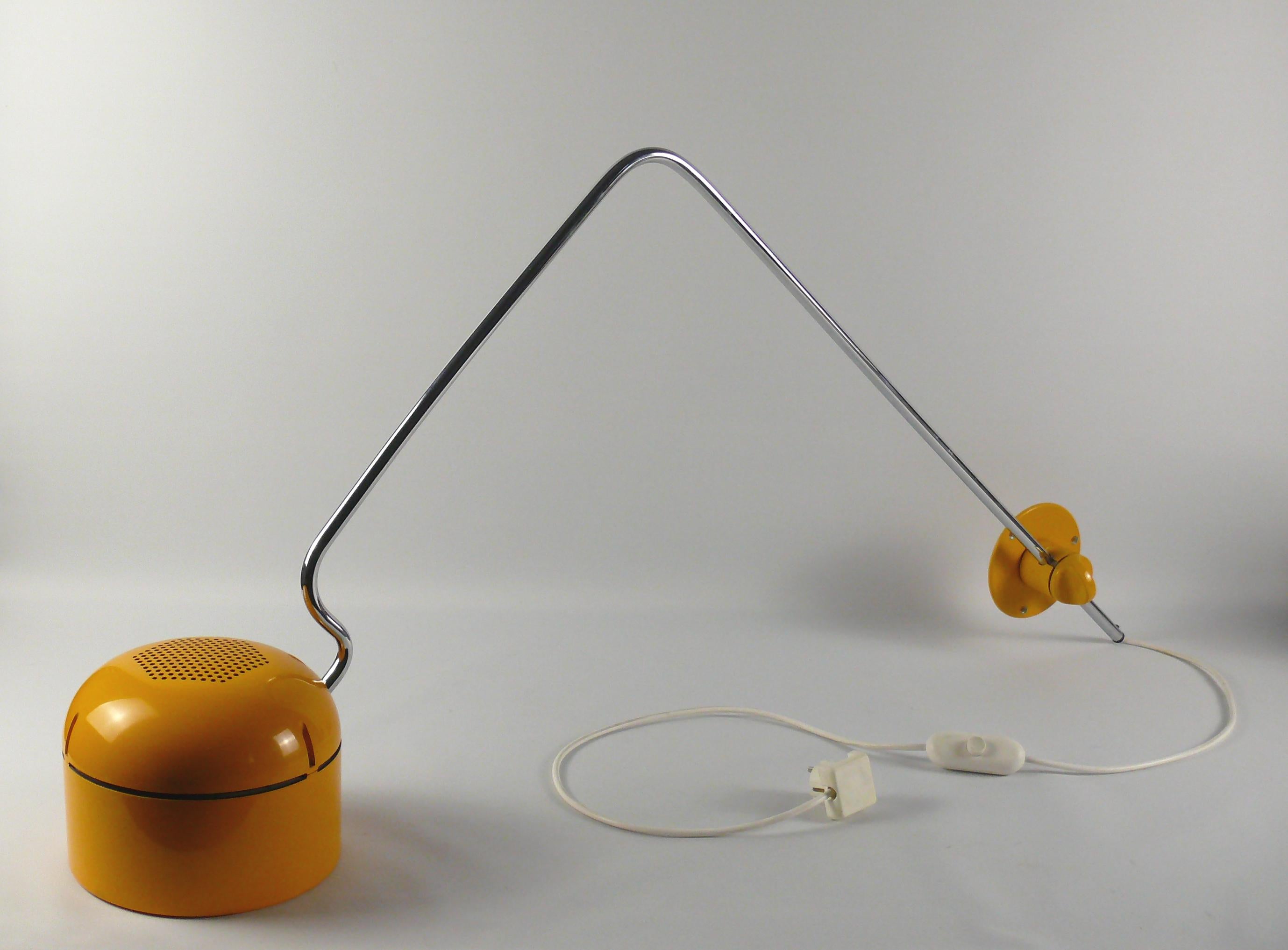 Large Wall Lamp Made by Staff in Germany, 1970s, Design Arnold Berges 6
