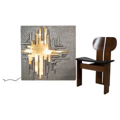 Large Wall Light Rottura Spaziale by Akikaze for Poliarte, Italy, 1970s