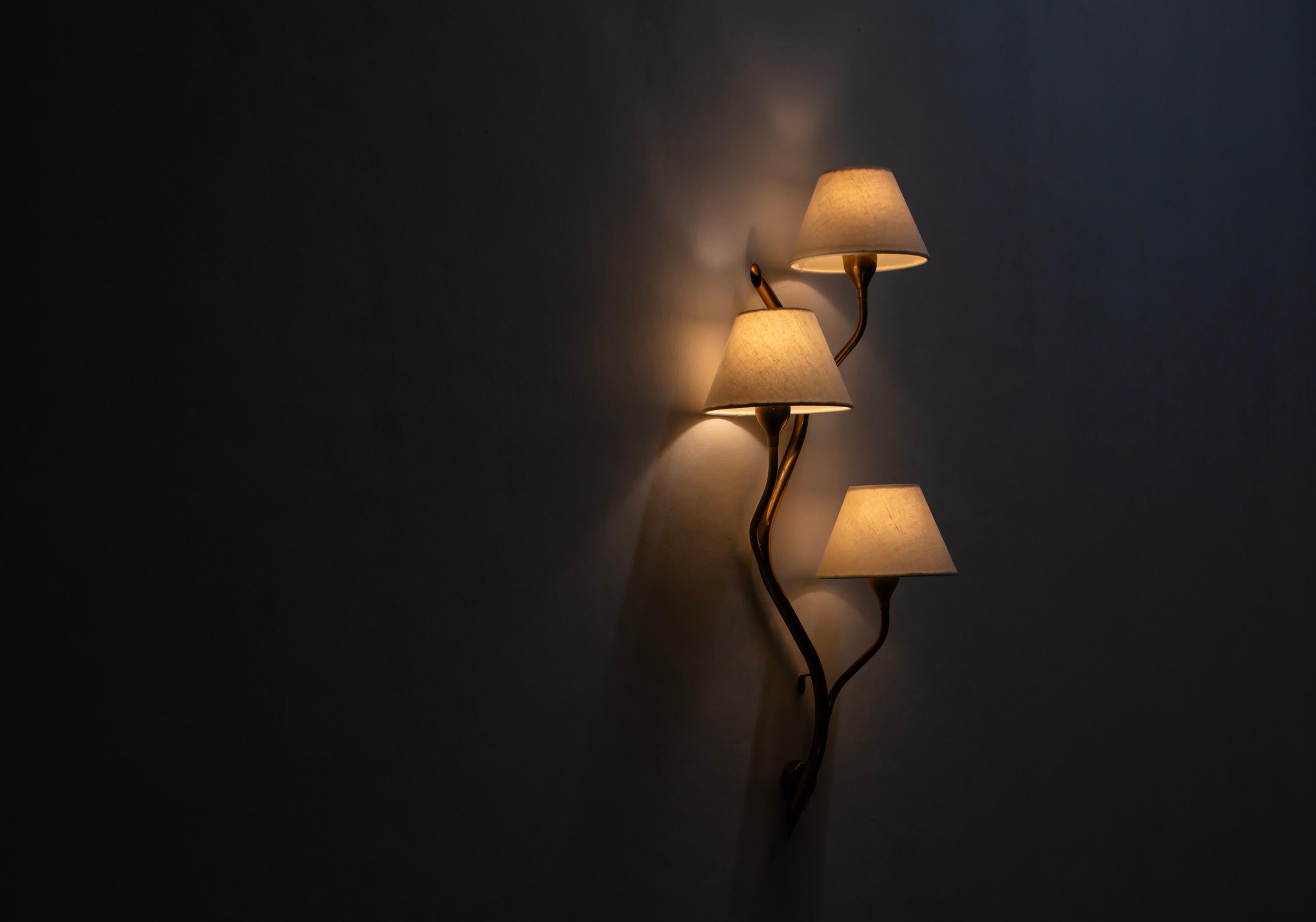Large Wall Lights by Astra, Norway, 1960s 4