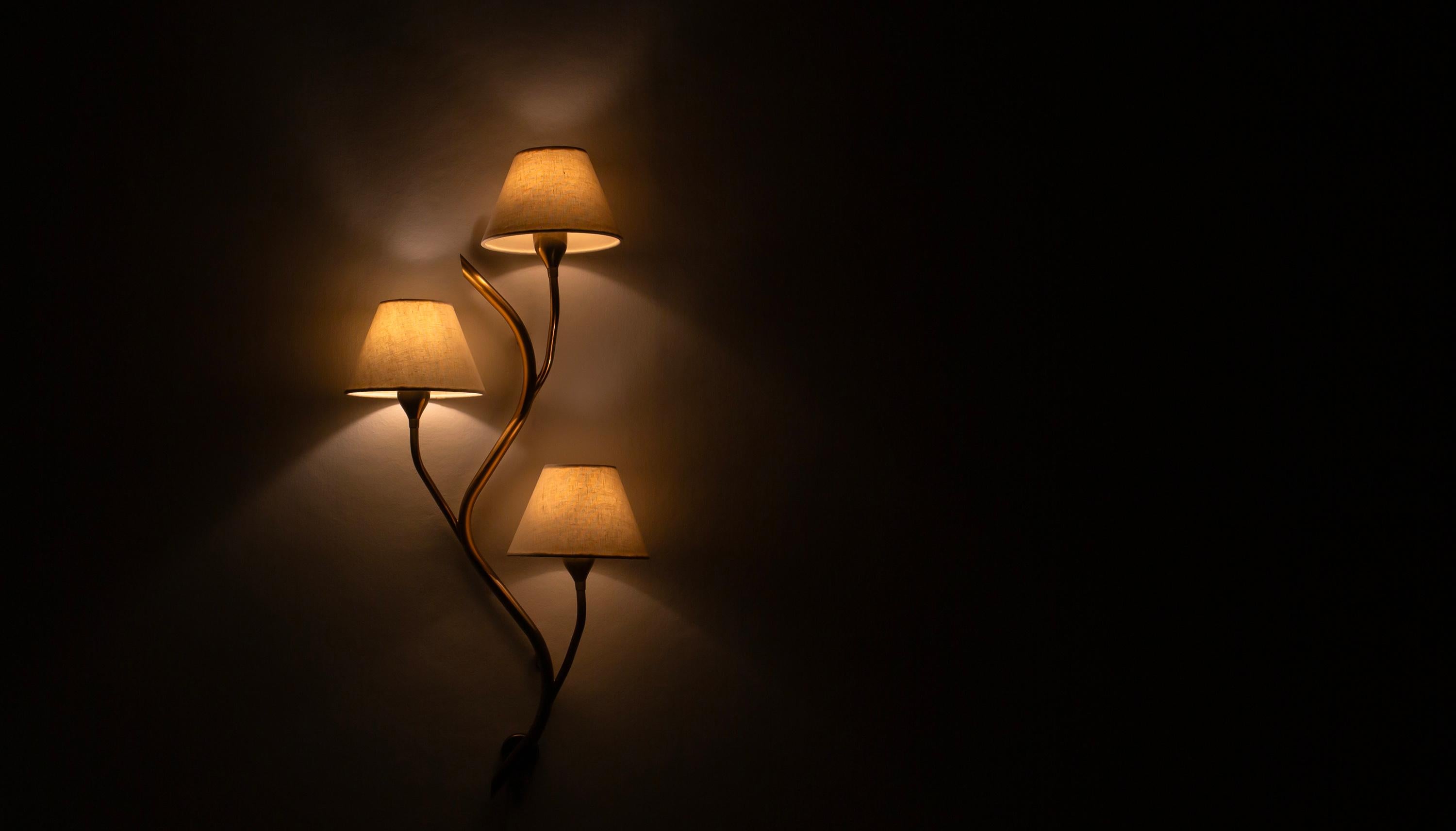 Large Wall Lights by Astra, Norway, 1960s 8