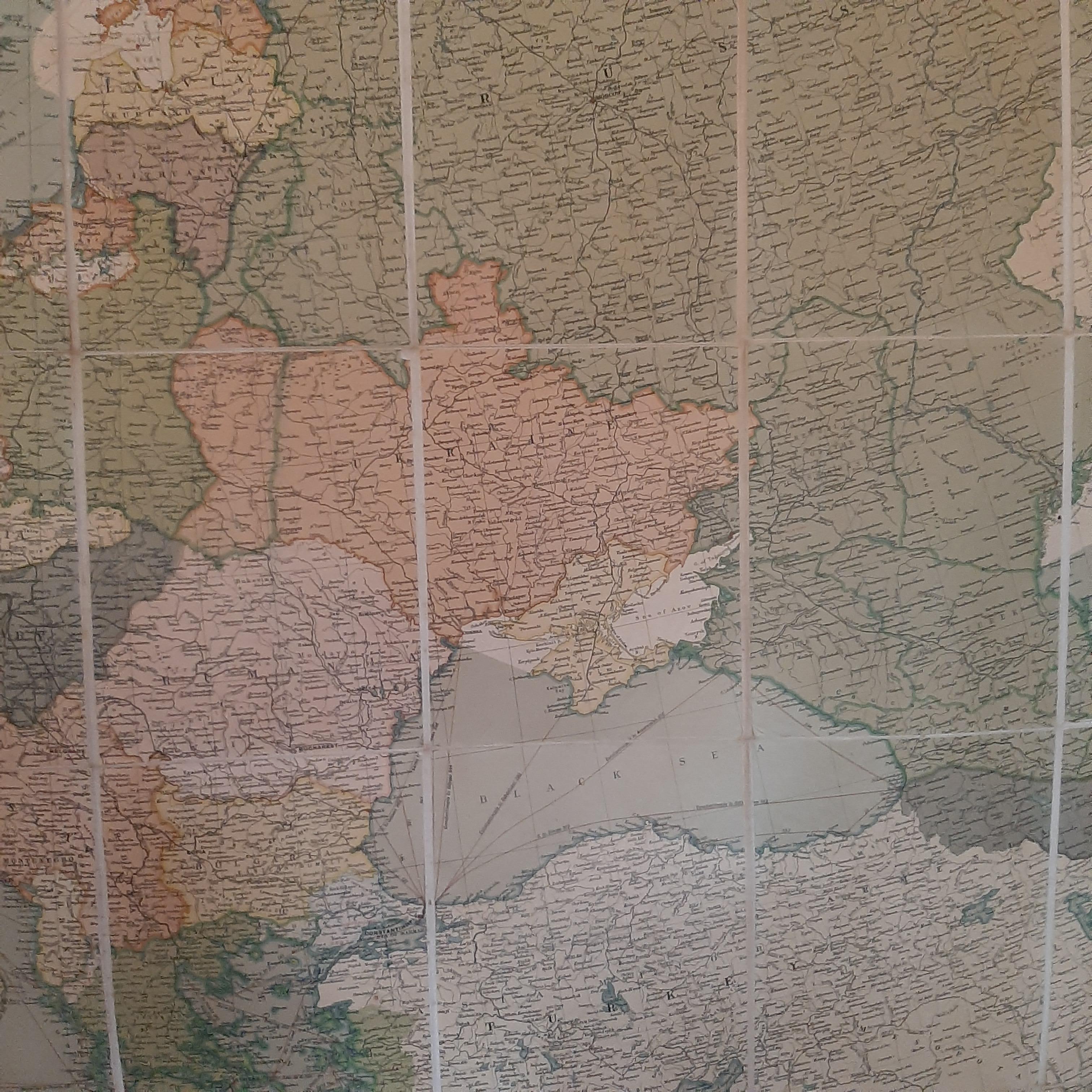 europe map 1920