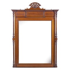 Large wall mirror - 19th century