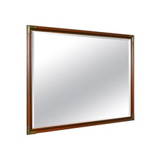 Large Wall Mirror, 20th Century, Beveled Mirror Plate, Portrait, Landscape