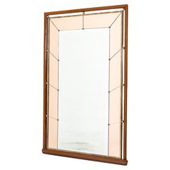 Large Wall Mirror, probably Scandinavia Mid-20th Century