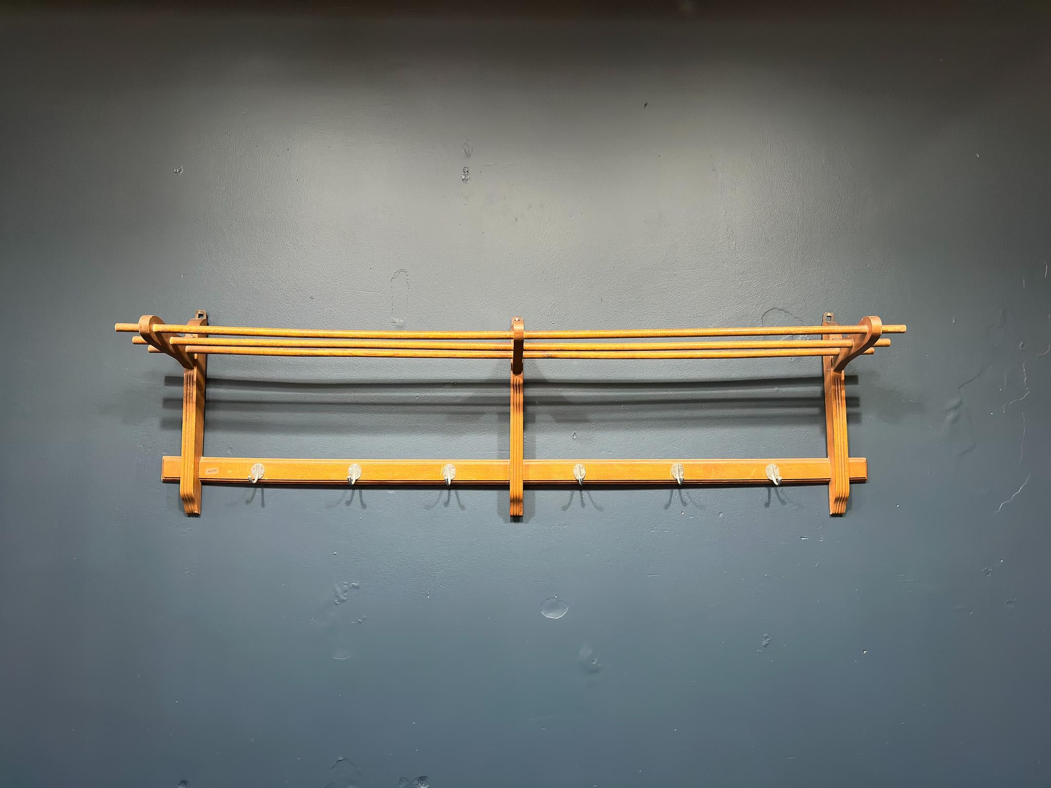 European Large Wall Mounted Coatrack