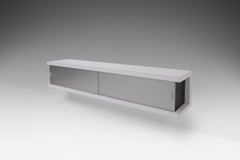 Gran credenza modernista de pared de Wim Wilson, 1964
