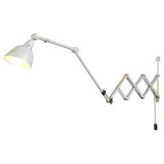 Large Wall-Mounted Scissor Lamp by Midgard, circa 1960s
