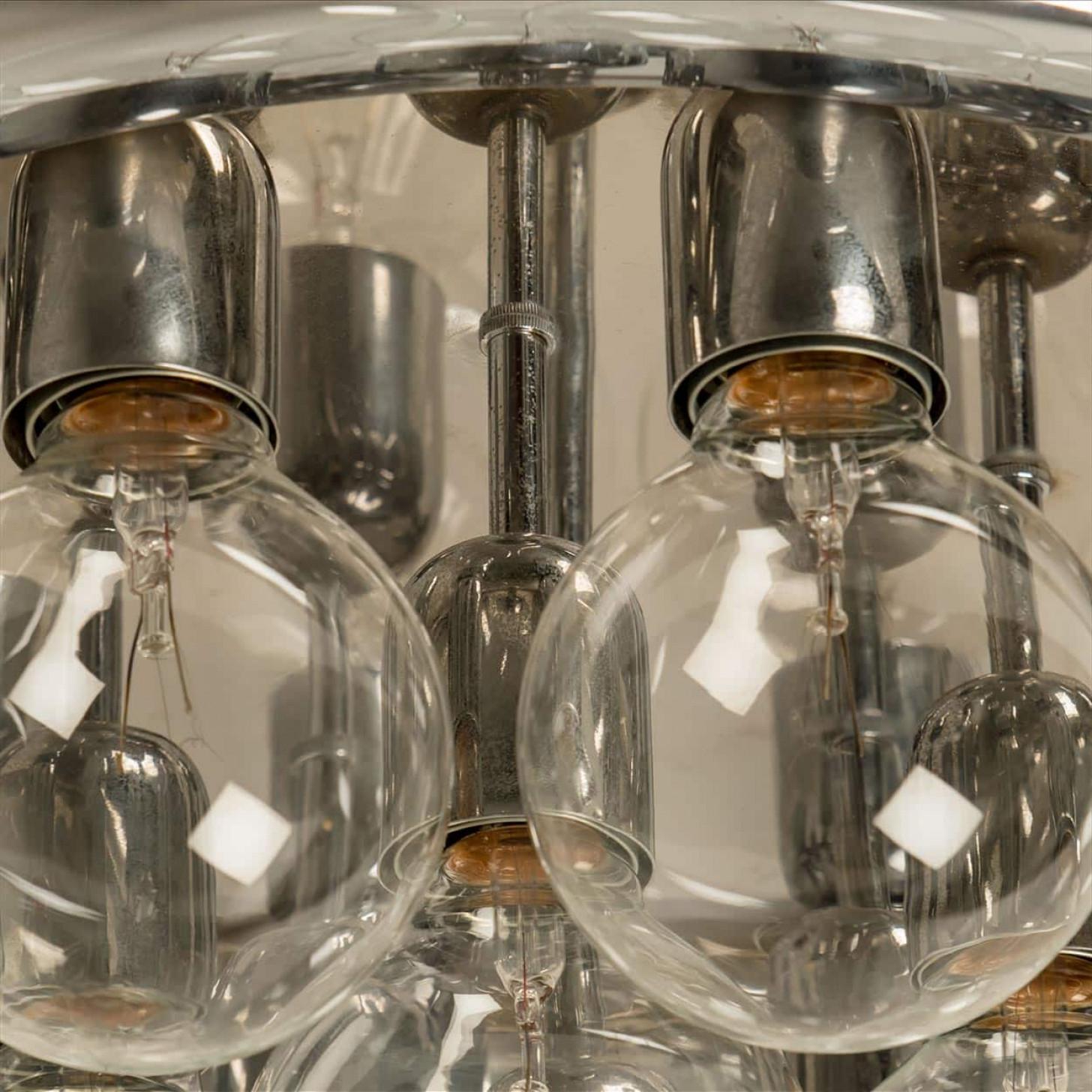 Gran Lámpara de Pared o Techo de estilo Bastón, años 70 en venta 2