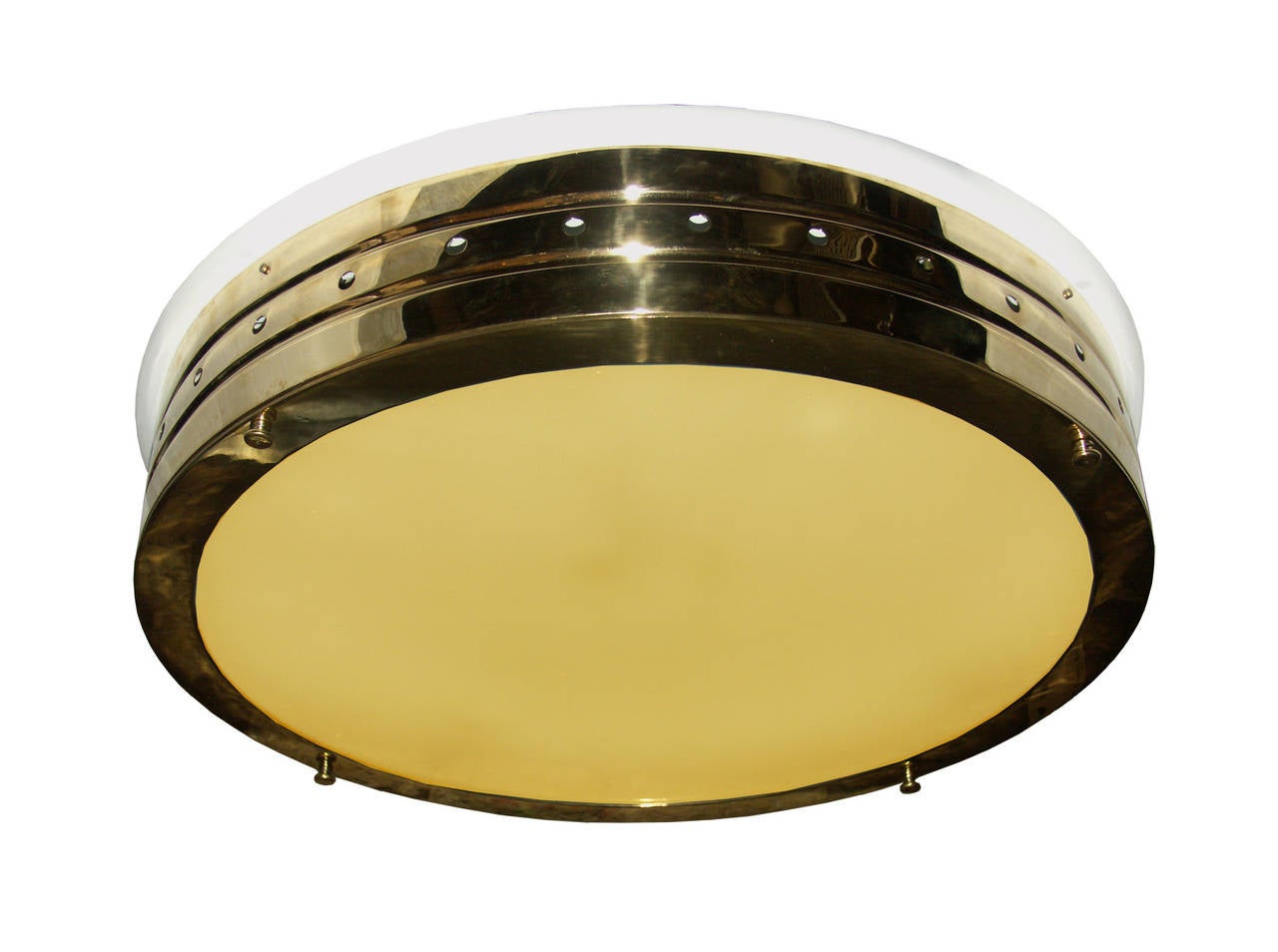 Lampe aus Messing auf weiß lackiertem Holzrahmen, Opalglas.

Alle Komponenten entsprechen den UL-Vorschriften, gegen Aufpreis übernehmen wir die UL-Listung und das Labeling unserer Armaturen.