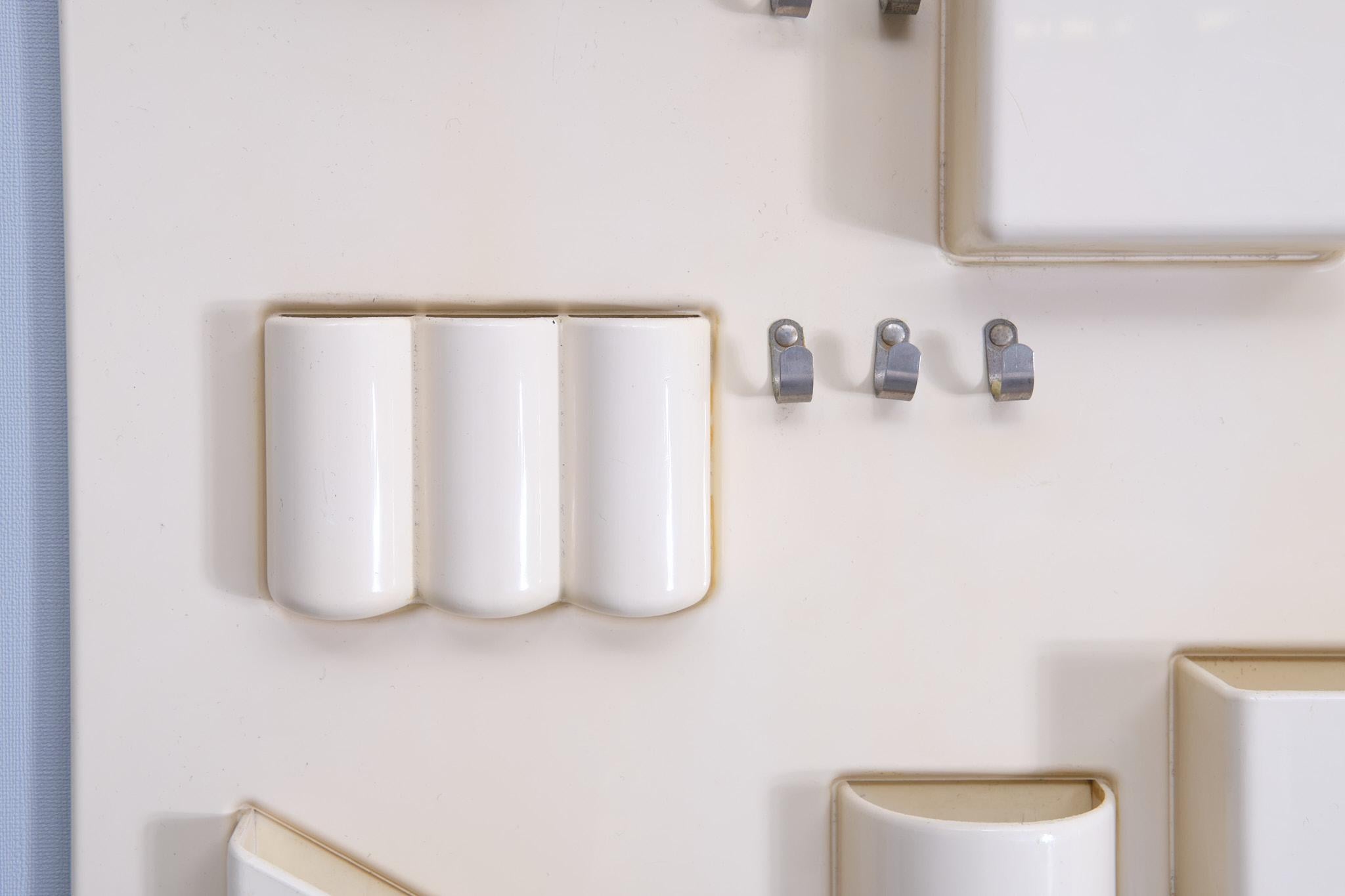 Large  Wall Organizer by Dorothee Becker for Ingo Maurer, 1970s In Good Condition In Den Haag, NL