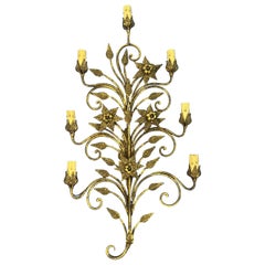 Grande applique murale attribuée à Pier Luigi Colli Italie 1950