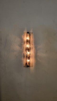 Large wall sconce designed by Toni Zuccheri for Venini 1960