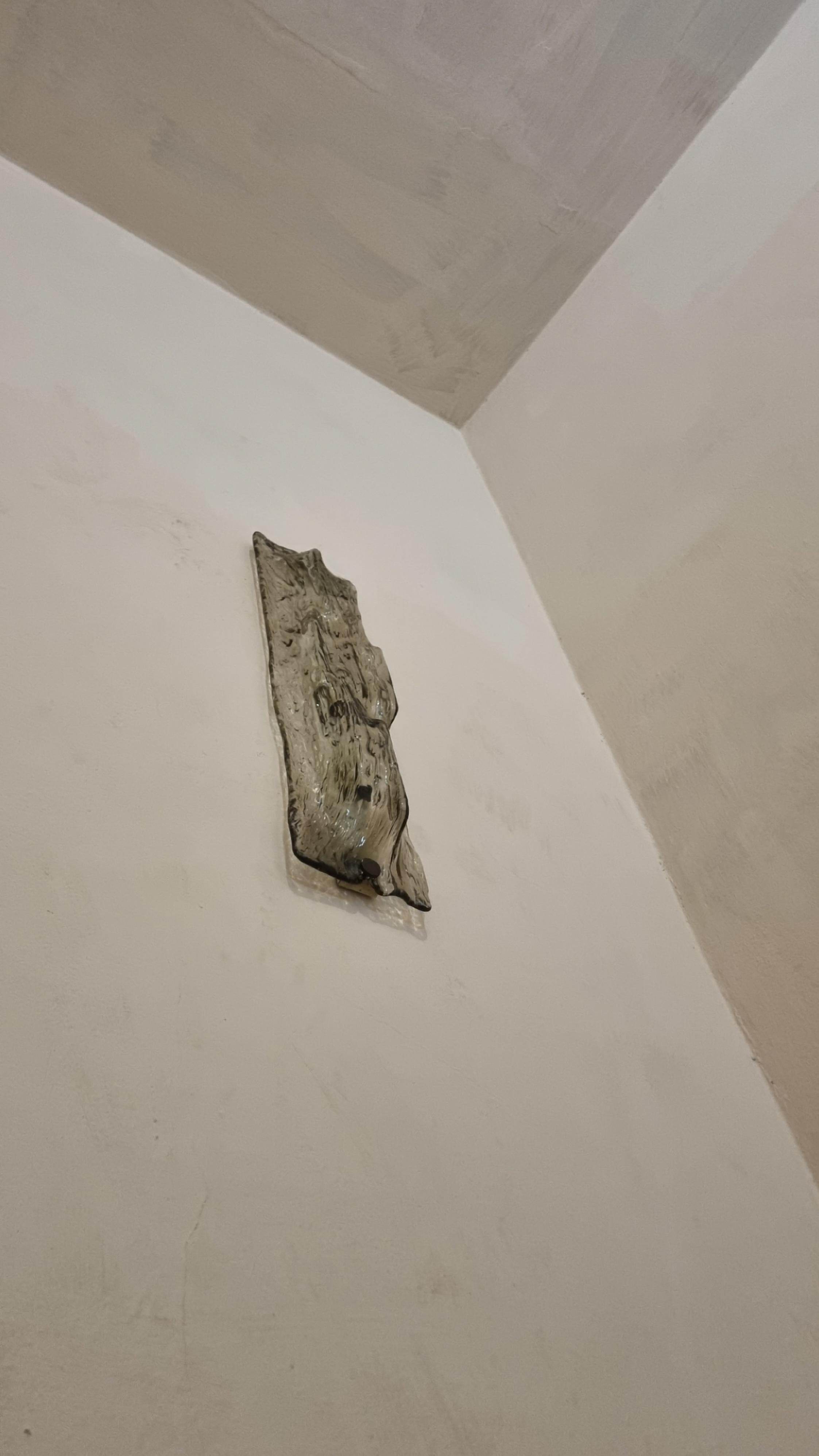 Mid-20th Century Large wall sconce designed by Toni Zuccheri for Venini 1960 For Sale