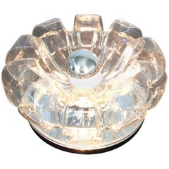 1 of 5 Large Wall Sconce/Flush Mount, Koch & Lowy by Peill Putzler, Germany
