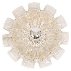 Large Wall Sconce/Flush Mount, Koch & Lowy by Peill Putzler, Germany