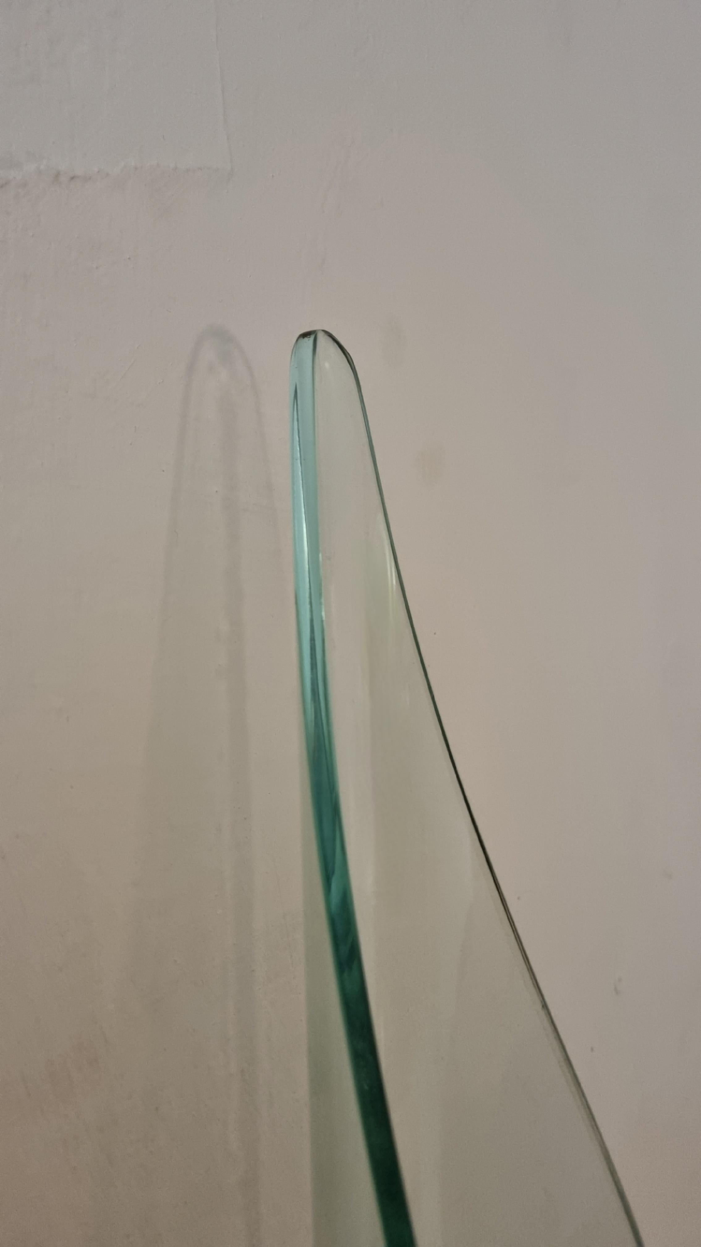 Large wall sconces designed and produced by Cristal Art, 1950 in vendita 6
