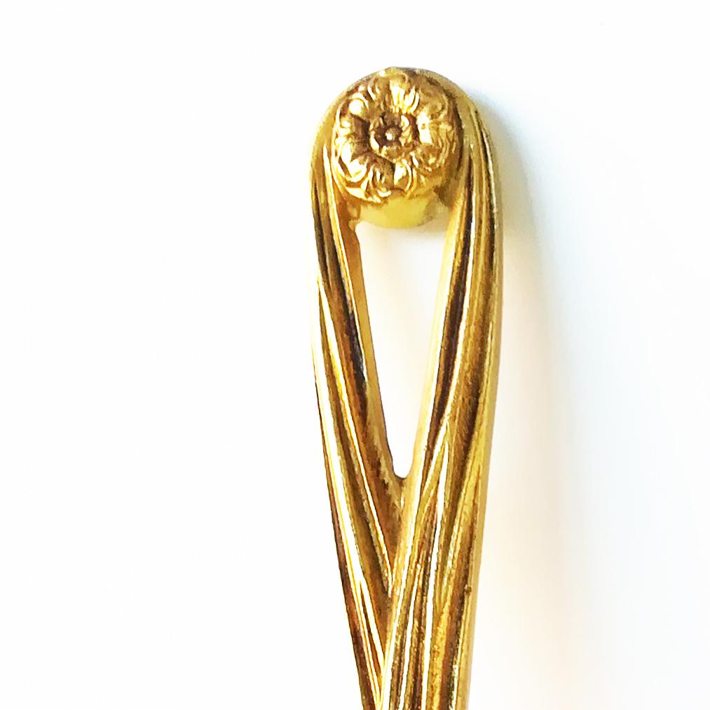 Large Wall Sconces French Louis XVI Style Bronze With Three Arms In Excellent Condition For Sale In Mombuey, Zamora