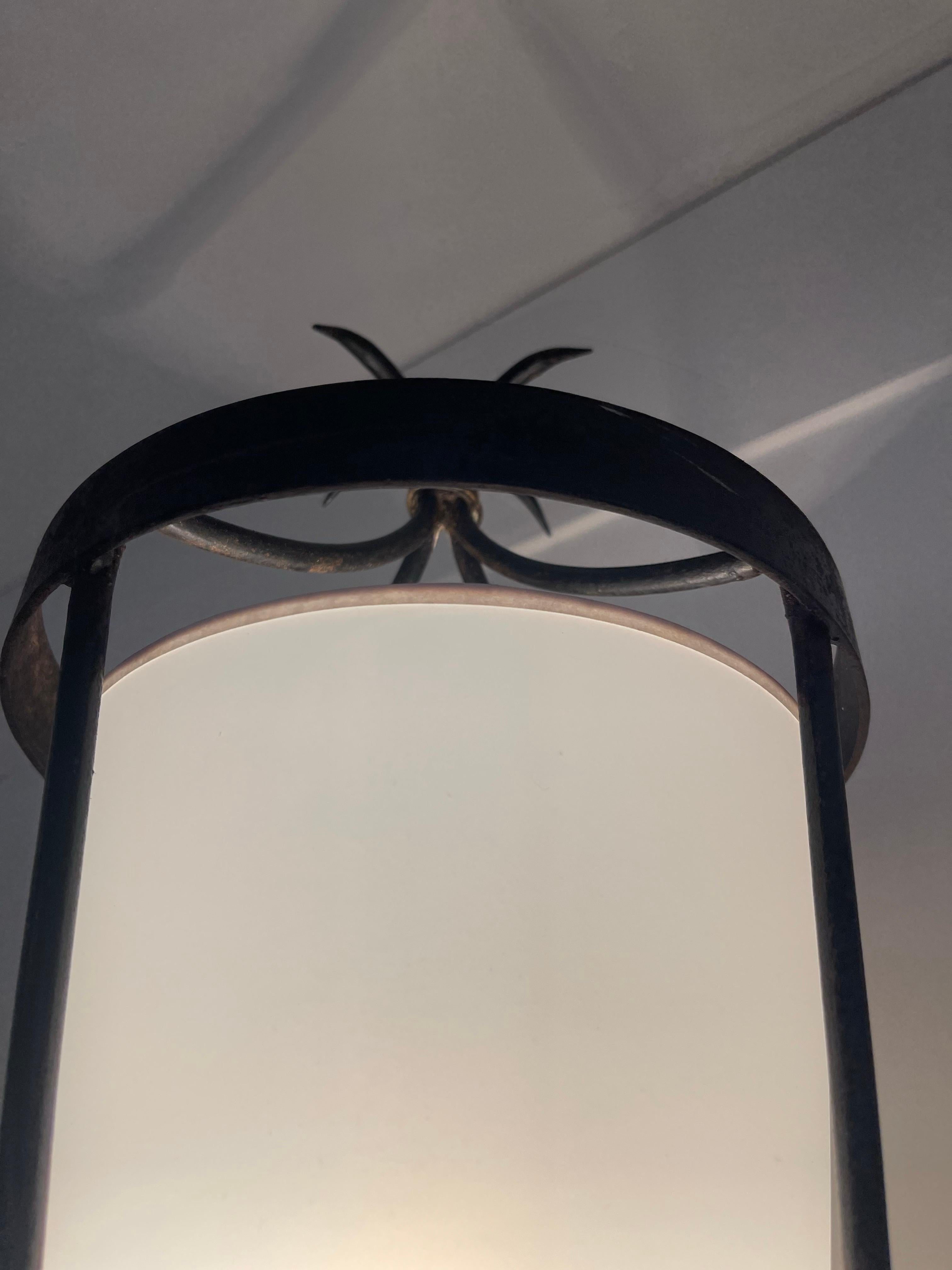 Grandi appliques Torchères di Jacques Adnet, circa 1950. in vendita 1