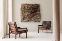 Large wall tapestry by Veerle Dupont, Belgium 1970s.