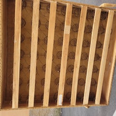 Large Walnut Bed, Early 19th Century