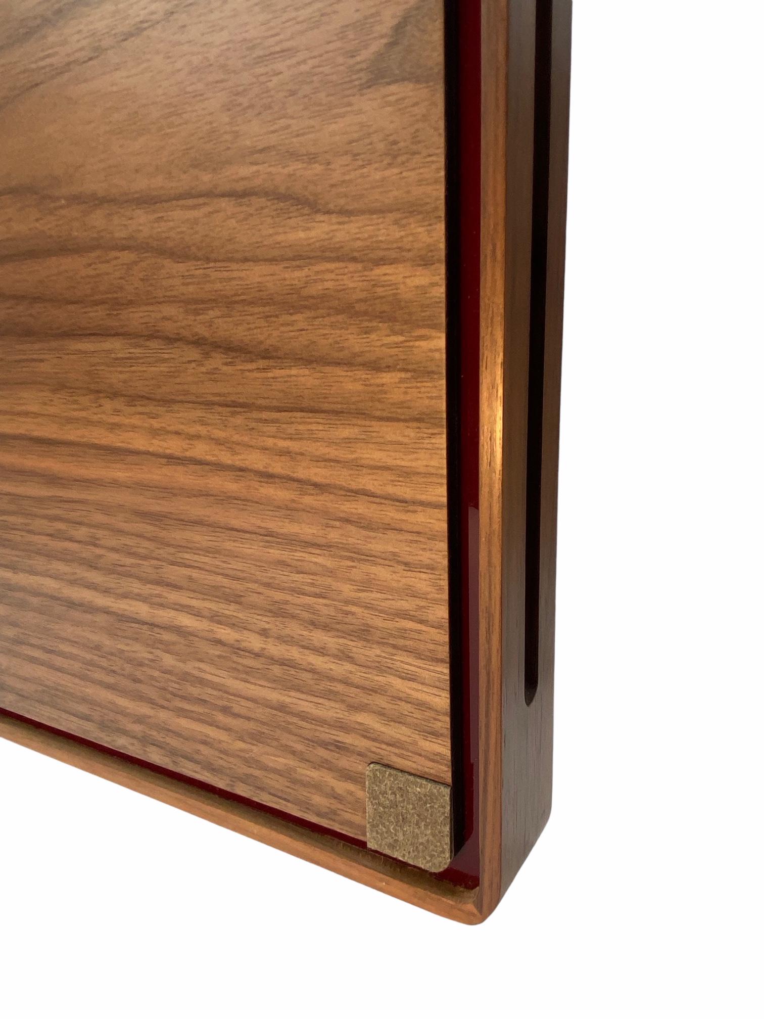 Large Square Tray by Gisela Simas: Modern Form, Versatile Function In New Condition For Sale In Petrópolis´, RJ