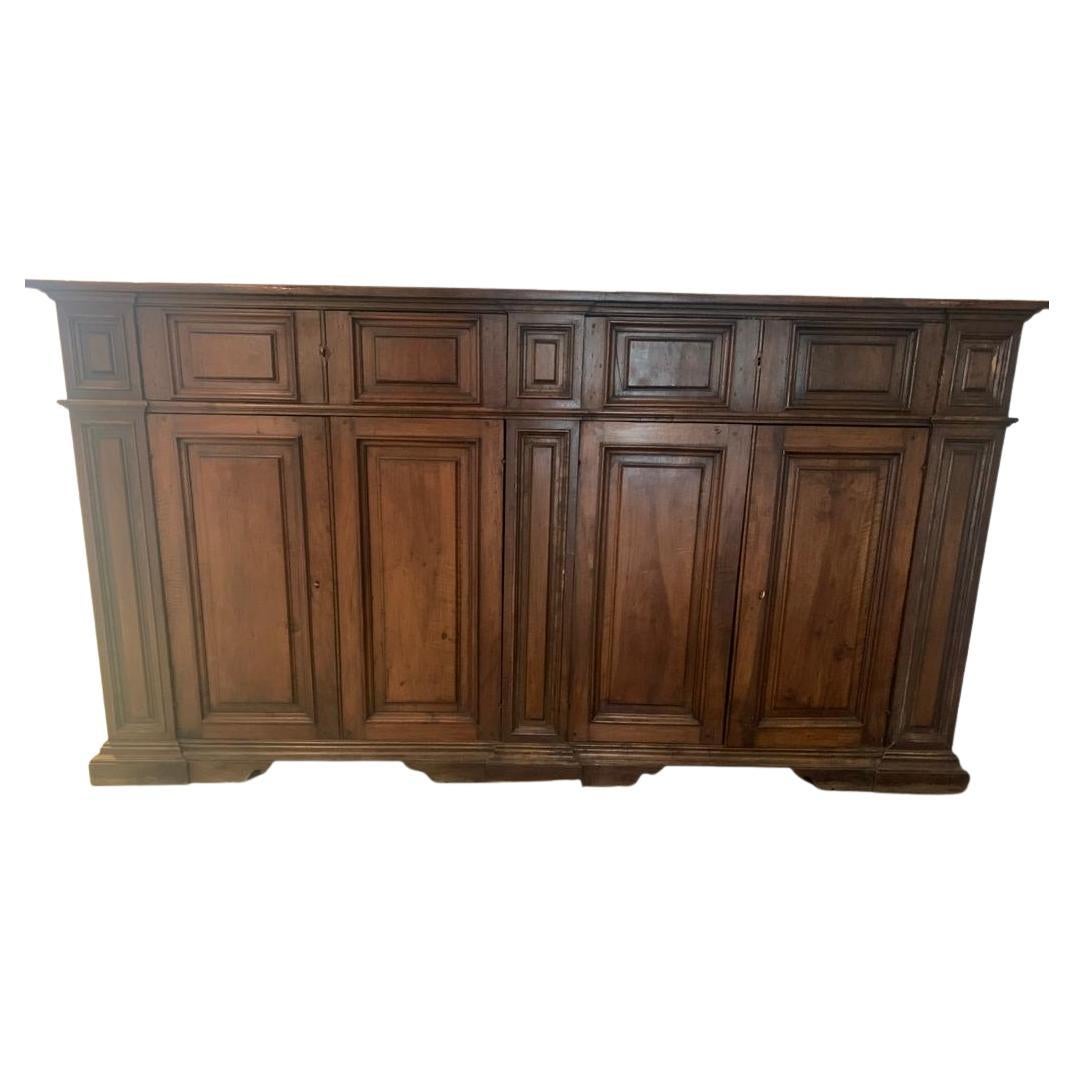 Large Walnut Sideboard, 1600s