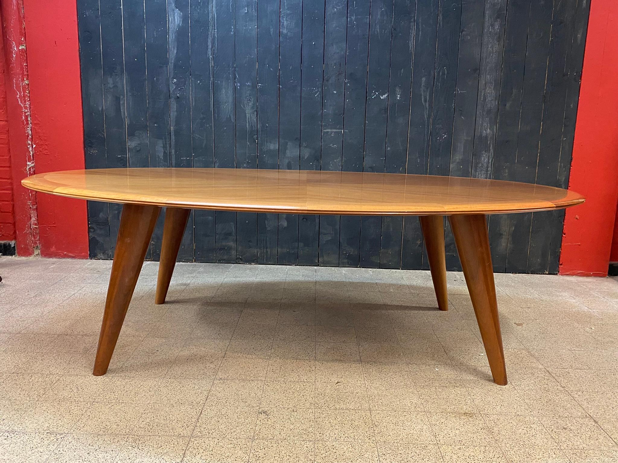 large walnut table circa 1960 , For Sale 8
