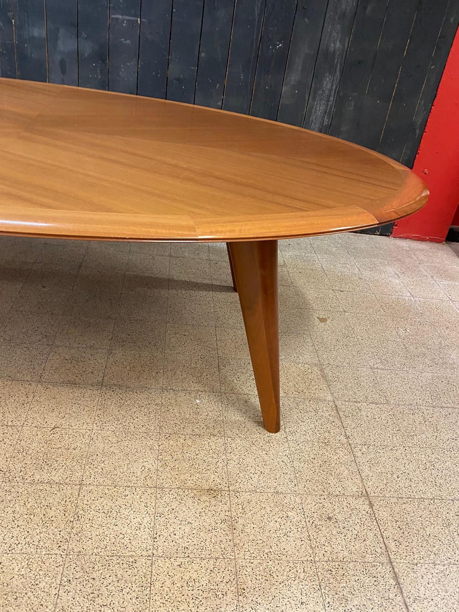 large walnut table circa 1960 , For Sale 9