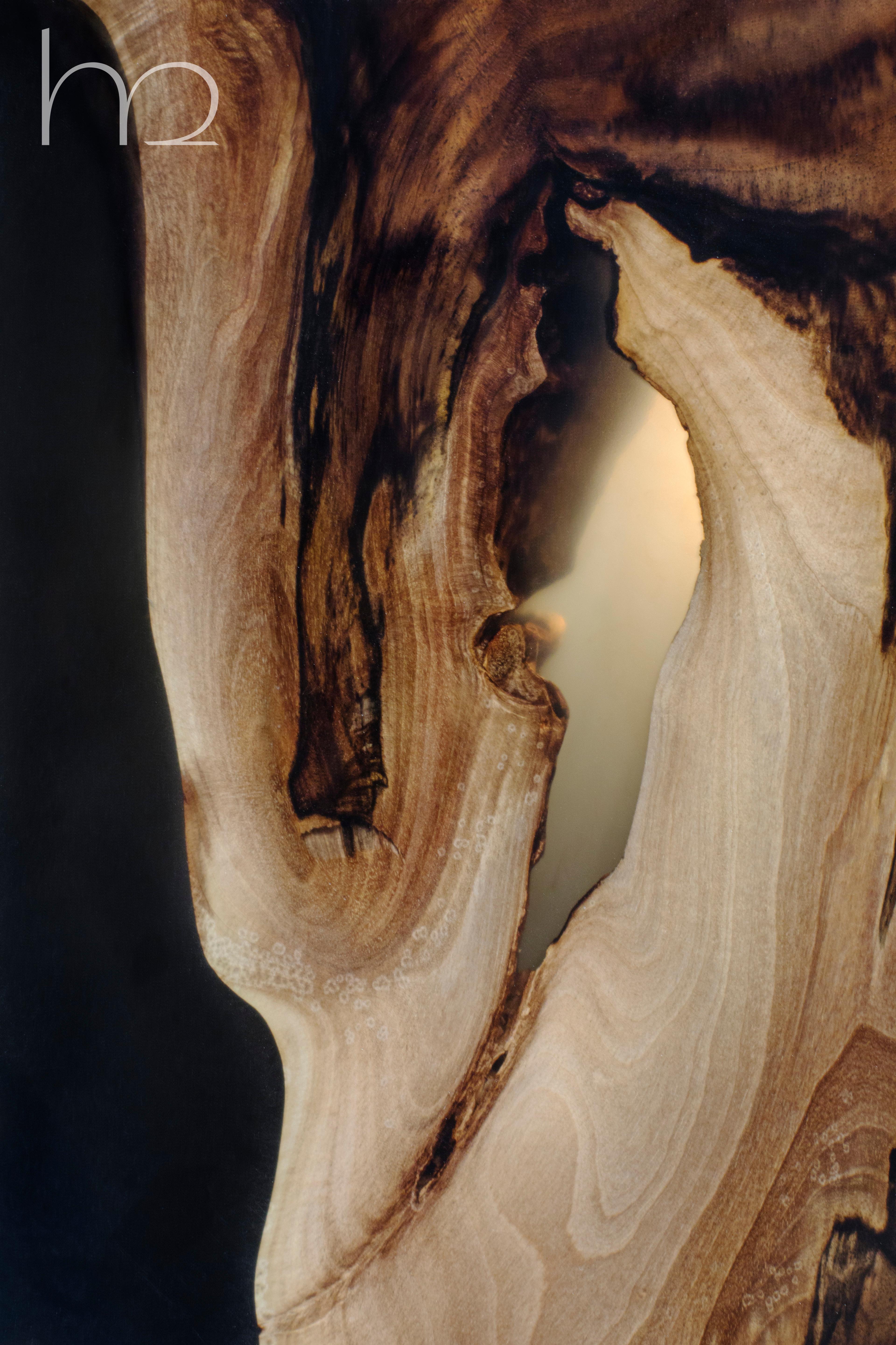 Großer Nussbaum Wood Esszimmertisch Luxuriöse Esstische Handgemacht Rustikal (Europäisch) im Angebot