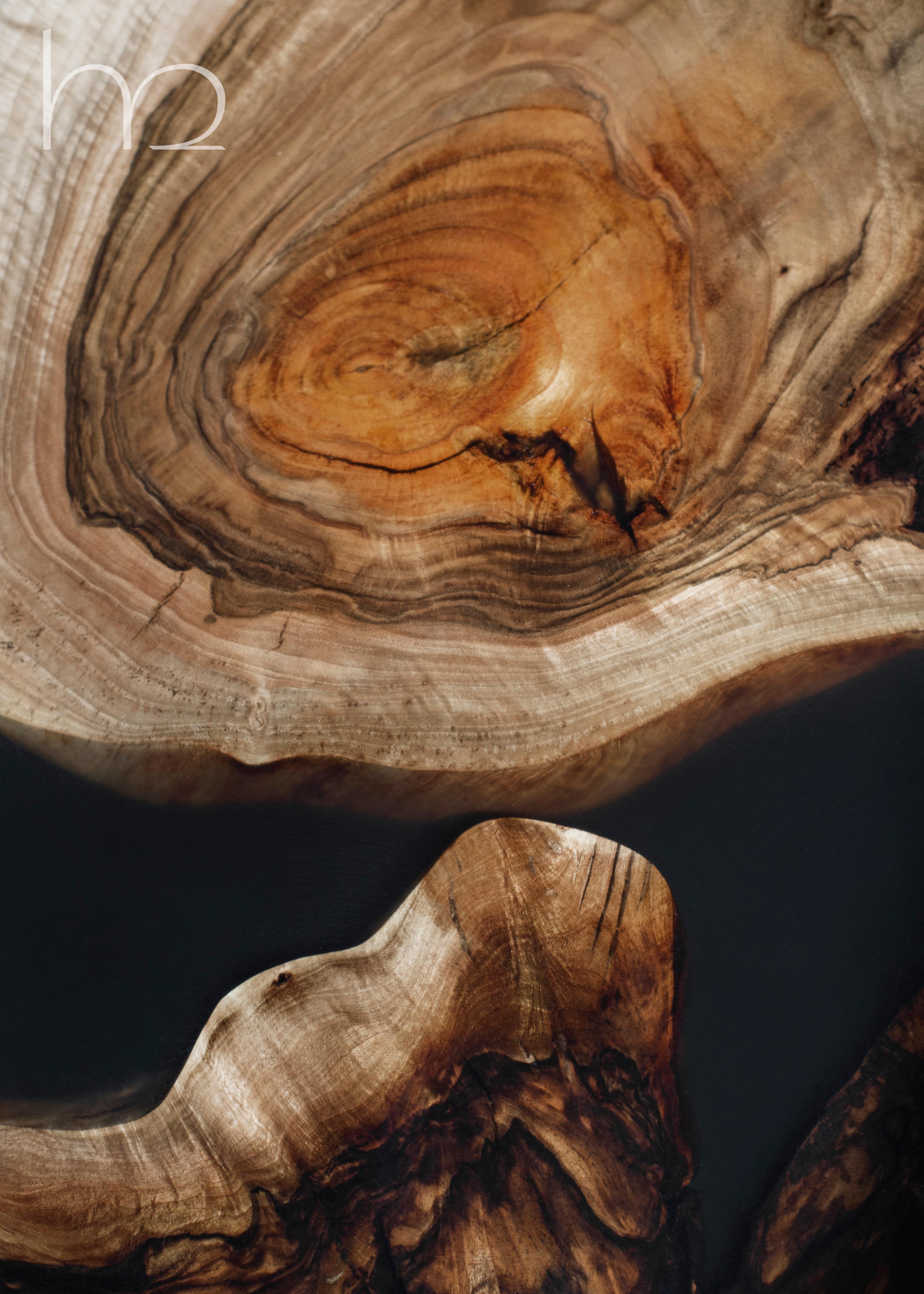 Großer Nussbaum Wood Esszimmertisch Luxuriöse Esstische Handgemacht Rustikal im Zustand „Neu“ im Angebot in København N, DK