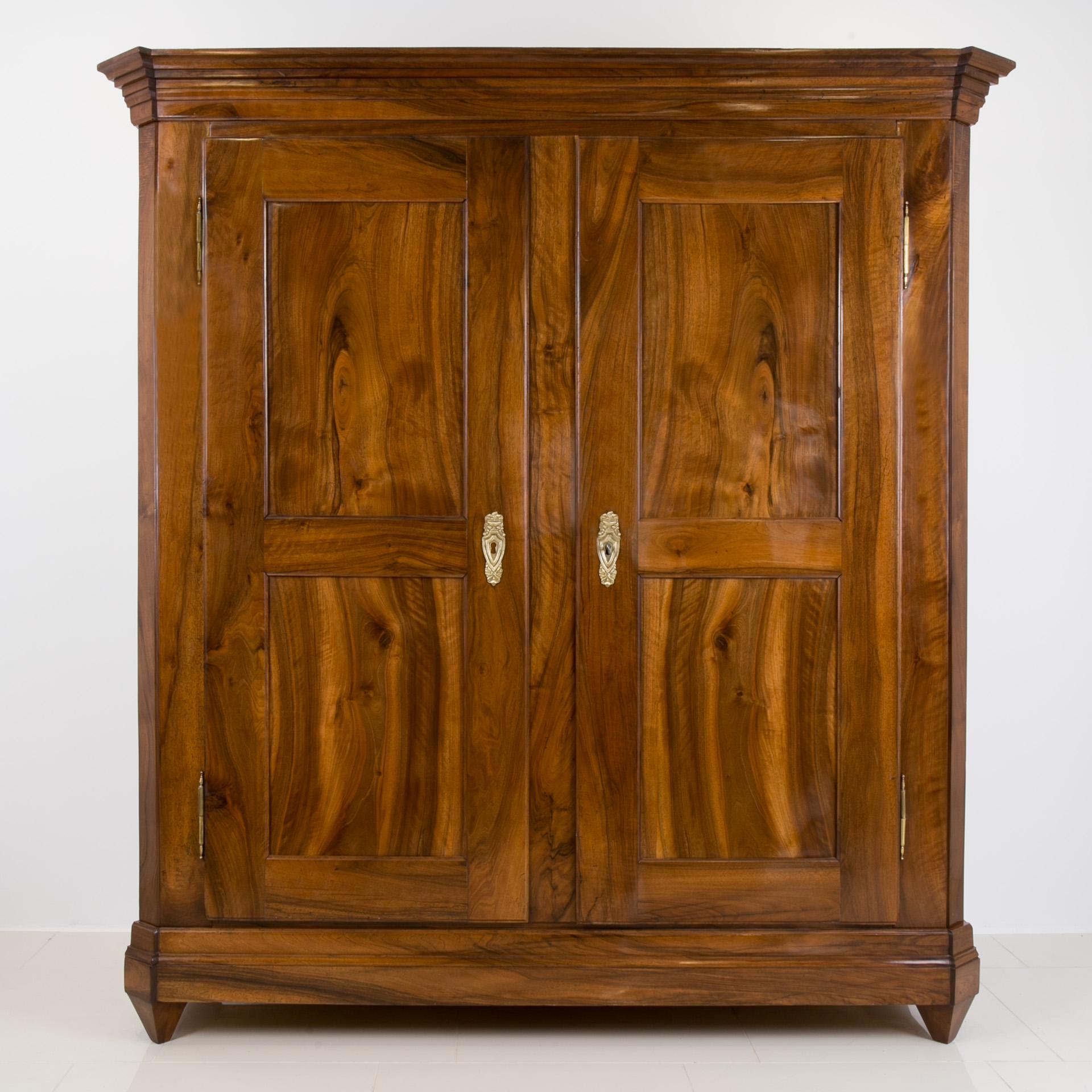 solid walnut wardrobe