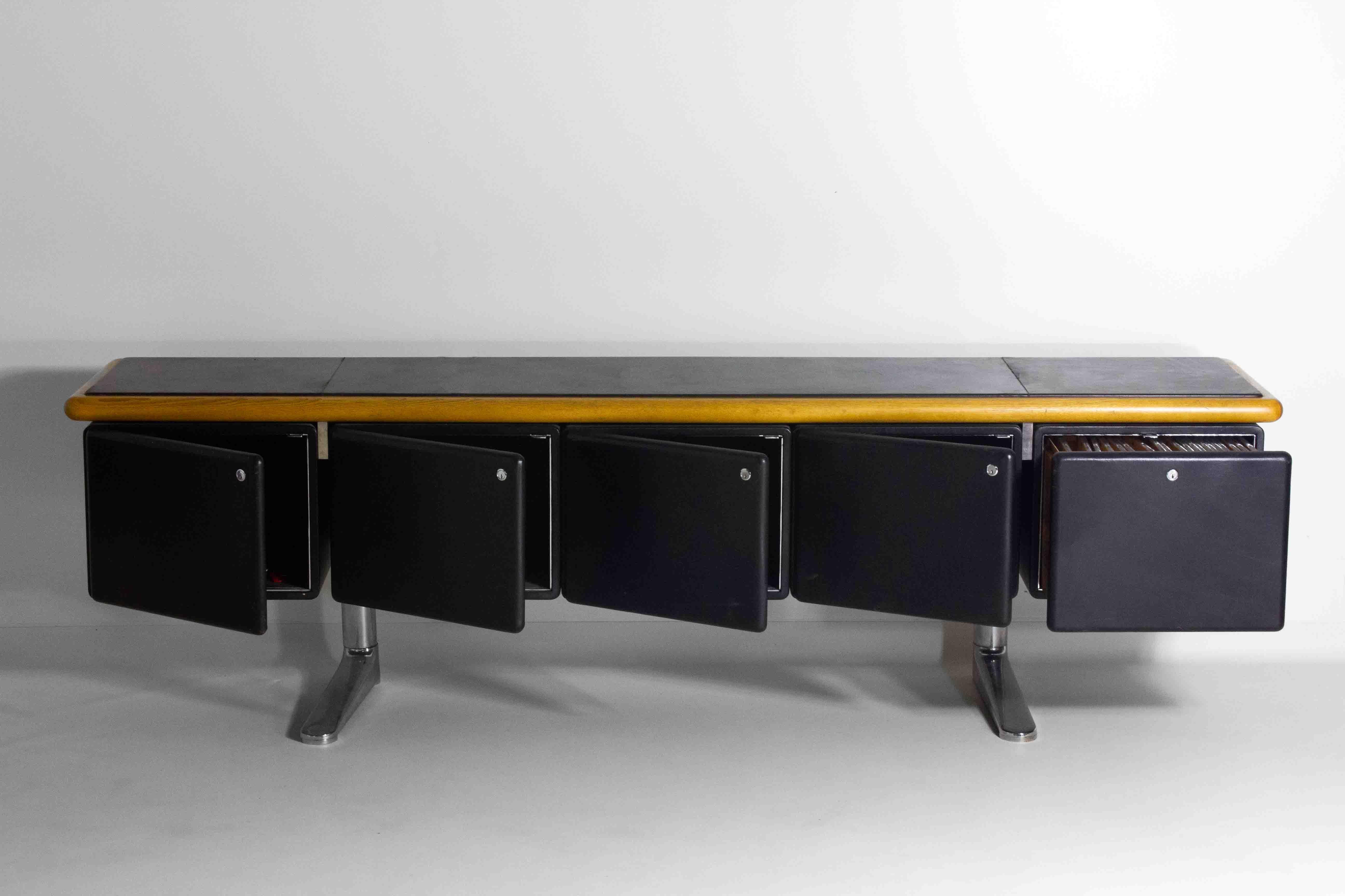 Großes Warren Platner Sideboard von Knoll International, 1973 1